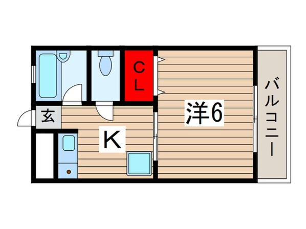 Grand Palace西千葉の物件間取画像